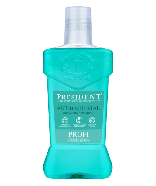 Ополаскиватель для полости рта PROFI Antibacterial от President