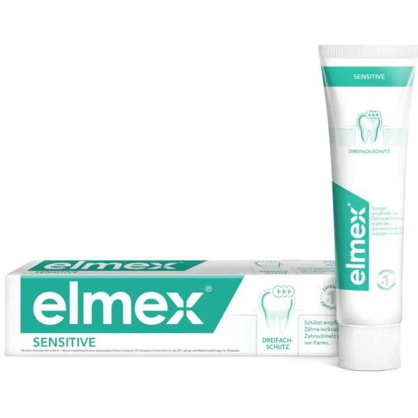 зубная паста Elmex Sensitive Plus Colgate (для чувствительных зубов), 75 мл