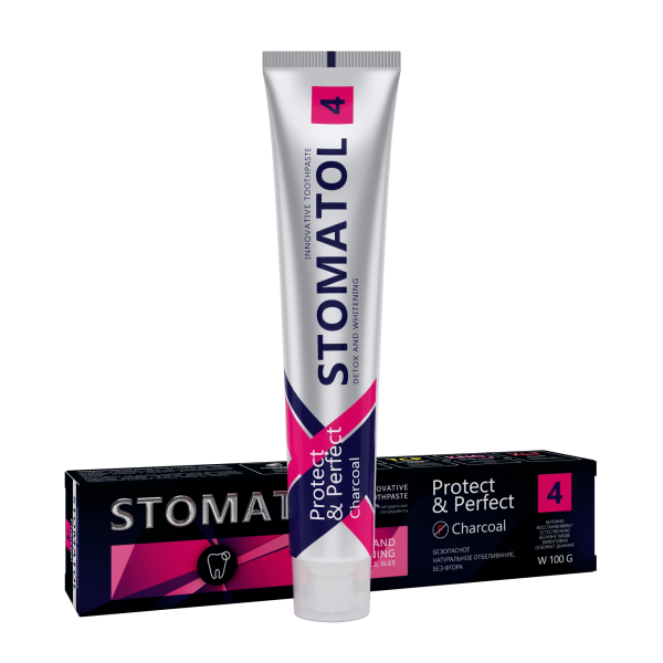 Зубная паста STOMATOL Charcoal, 100 гр Зубная паста STOMATOL Charcoal, 100 гр Зубная паста STOMATOL Charcoal, 100 гр