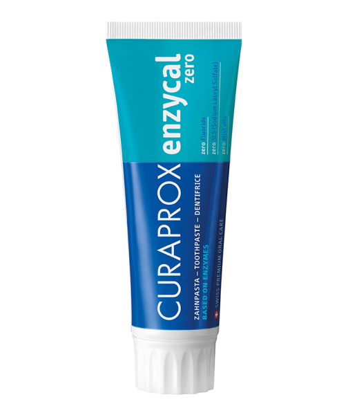 Лечебно-профилактическая зубная паста Curaprox Enzycal Zero, 75 мл