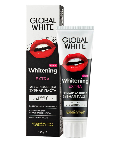 Зубная паста Global White Extra Whitening