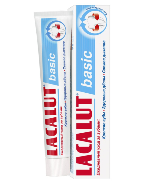 Зубная паста LACALUT Basic, 75 мл