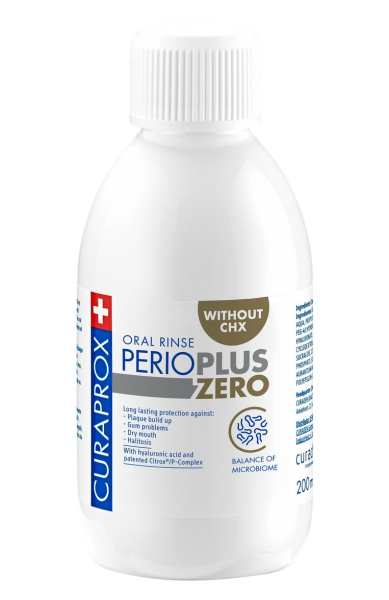 Жидкость-ополаскиватель для полости рта Perio Plus Zero 200 мл