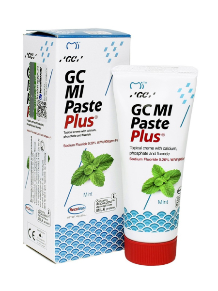 Зубной крем Mi Paste Plus реминерализующий мятный GC, 35 мл