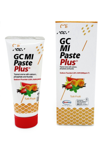 Зубной крем Mi Paste Plus реминерализующий фруктовый GC, 35 мл