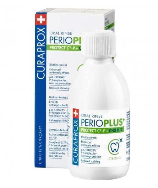 Ополаскиватель Curaprox Perio Plus Защита 0.12%, 200 мл