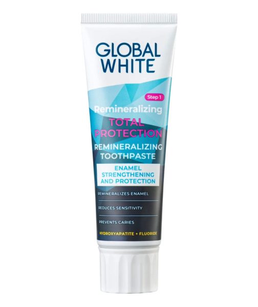 Зубная паста реминерализирующая Global White, 100 гр.
