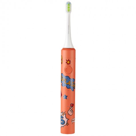 Электрическая зубная щетка Revyline RL 040 Teens, Персиково-Розовая (12+)