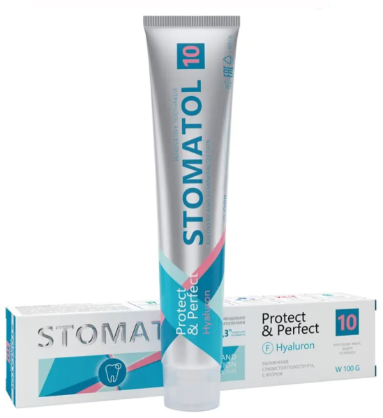 Зубная паста STOMATOL Hyaluron, 100 гр