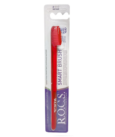 Зубная щётка R.O.C.S. мягкая, классическая