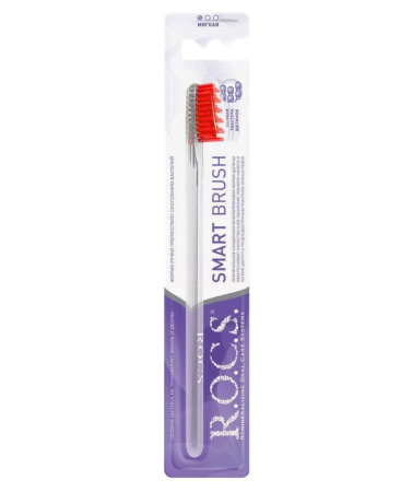 Зубная щётка R.O.C.S. модельная, мягкая