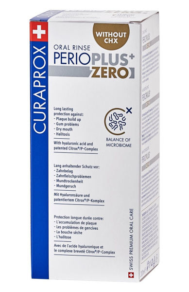Жидкость-ополаскиватель для полости рта Perio Plus Zero 200 мл