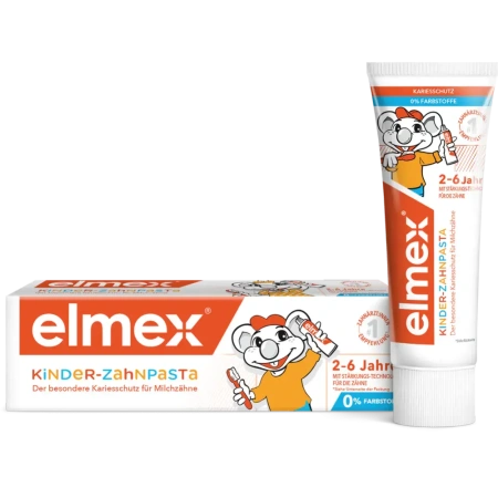 Детская зубная паста Elmex от 2 до 6 лет, 50 мл
