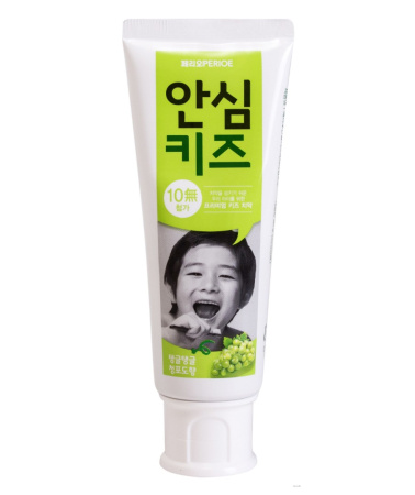 Зубная паста PERIOE Safe Kids Green Grape со вкусом винограда