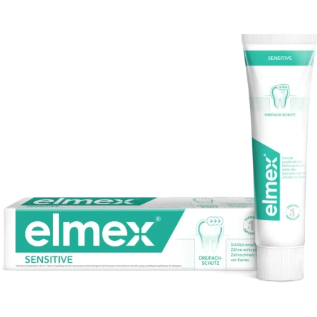 зубная паста Elmex Sensitive Plus Colgate (для чувствительных зубов), 75 мл