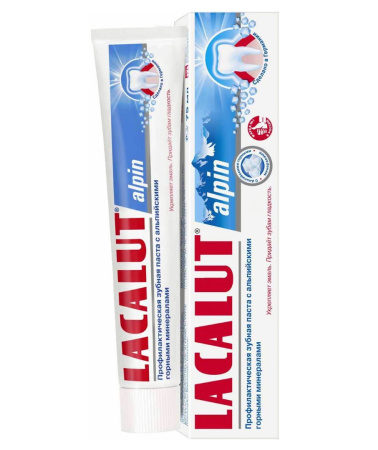 Зубная паста LACALUT alpin, 75 мл