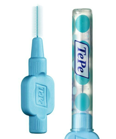 Межзубные ёршики TePe X-Soft №3, 0.6 мм голубые, 8 шт