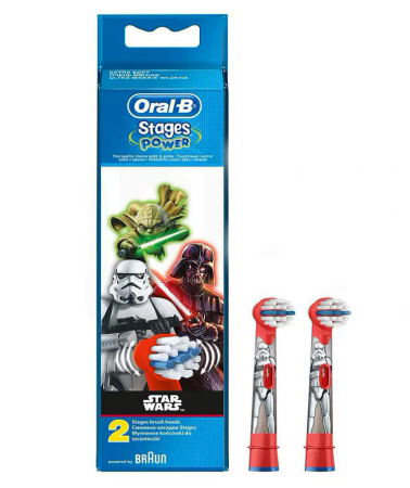 Насадки для зубной щетки Braun Oral-B Stages Power Star Wars