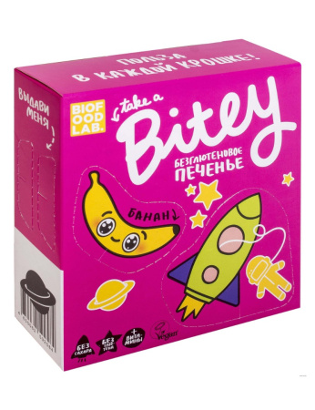 Печенье безглютеновое "Take a Bitey" Банан