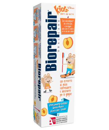 Детская зубная паста BioRepair Kids Peach 0-6, 50 мл